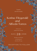 Floral & Elegant Wedding Invitation | Digital Download